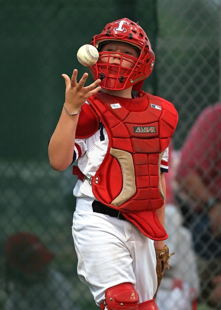 baseball, baseball player, little league, player, game, ball, sport, uniform, male, athletic, young, athlete, boy, competition, action, helmet, catcher, catcher's mask, baseball catcher, vest, protection, competitive, outdoors, baseball, baseball, baseball, baseball, baseball, baseball player, baseball player, baseball catcher